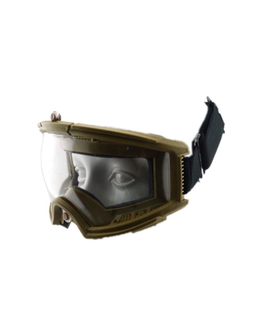 Big Foot Tactical Goggles (Nylon Glasses) (Tan)