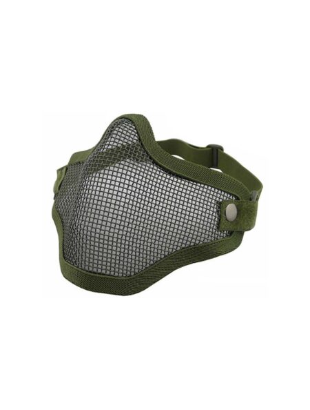 Big Foot V1 Strike Steel Half Face Mask (One Belt Version) (OD)