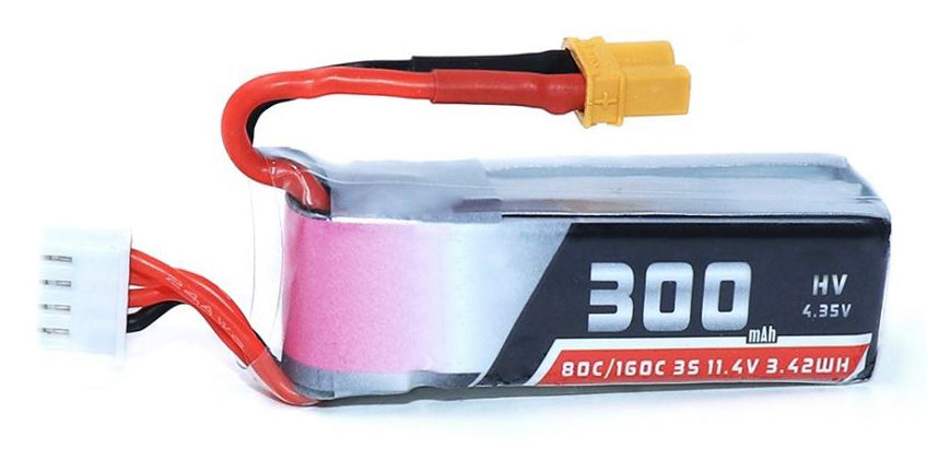 ACM 11.1v 300mAh 3S 80C LiPo Battery (HPA - XT30)