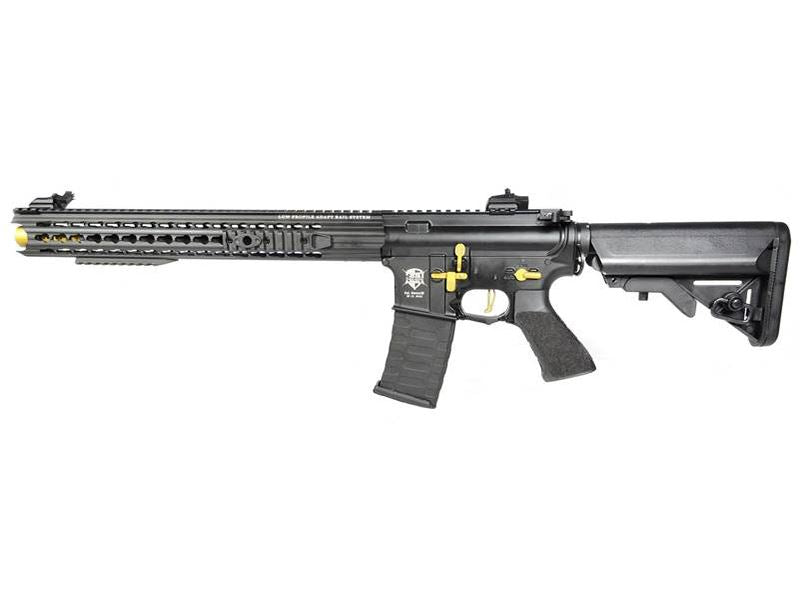 APS ""Boar Tactical"" Silver Edge 17"" KeyMod (3 Gun) AEG (ASR-118 - Gold/Black)