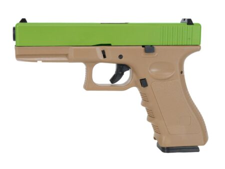 Huntsman Tactical H17 Gas Blowback Pistol Green Case