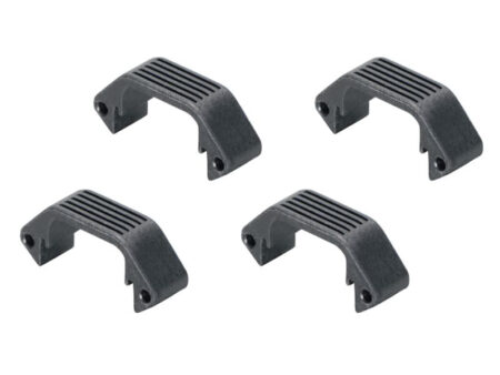 Ares Amoeba Handguard Half Unit (Black - 4 Pieces Set) (AM-DH-015-BK)
