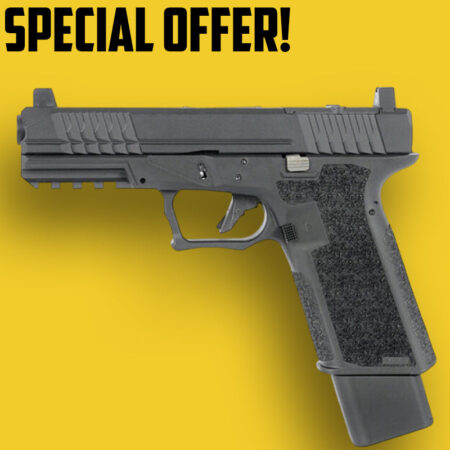 JDG Polymer80 Gas Blowback Pistol (Double Eagle - P80 - Black)
