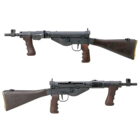 Northeast Airsoft STEN Mk.5 Full-Steel Gas Blowback Machine Carbine - Black (NE-SMG-002)