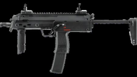 H&K MP7A1 Gas Blowback Airsoft Sub-Machine Gun Black by VFC