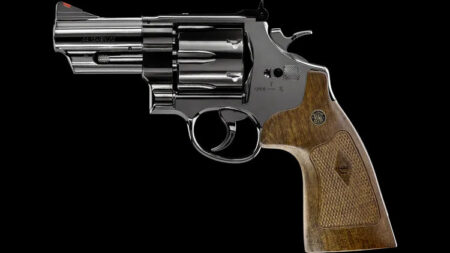 Smith & Wesson M29 3" CO2 Airsoft Revolver Brown Umarex Win Gun