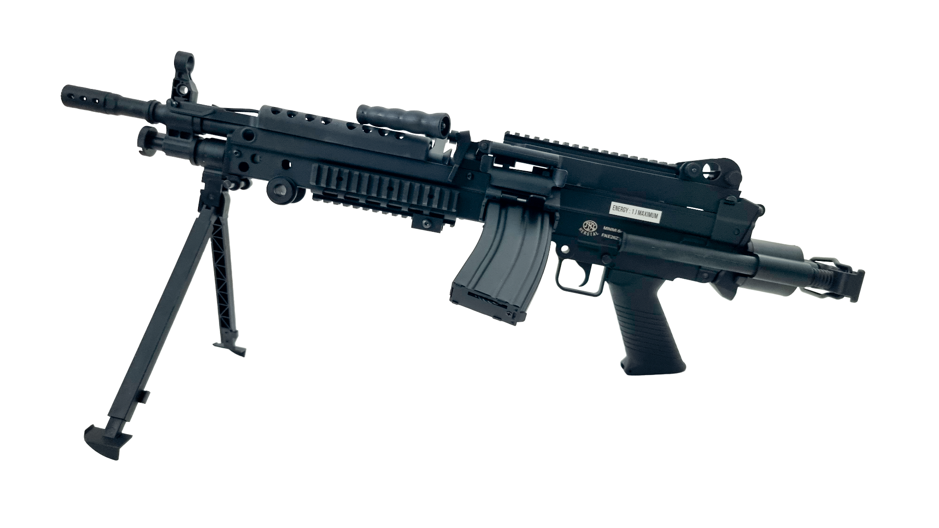 FN Herstal Minimi M249 Para Sports Line AEG (Electronic Trigger - Battery and Charger Inc. - Black - 200839)