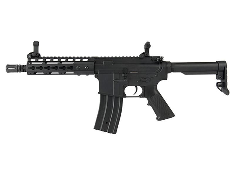 Golden Eagle 7"" Keymod RIS AEG (Full Metal Handguard - AEG - Black)