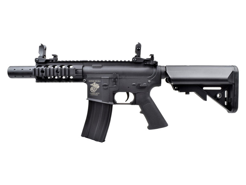 D|Boys M4 5"" with Inbuilt Silencer AEG (Polymer - Black - 1171)