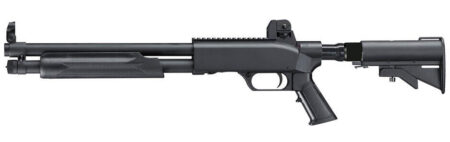 APS Paintball Marker Pump Action Shotgun (14 Inch - Co2 Powered - 0.68 - Black)