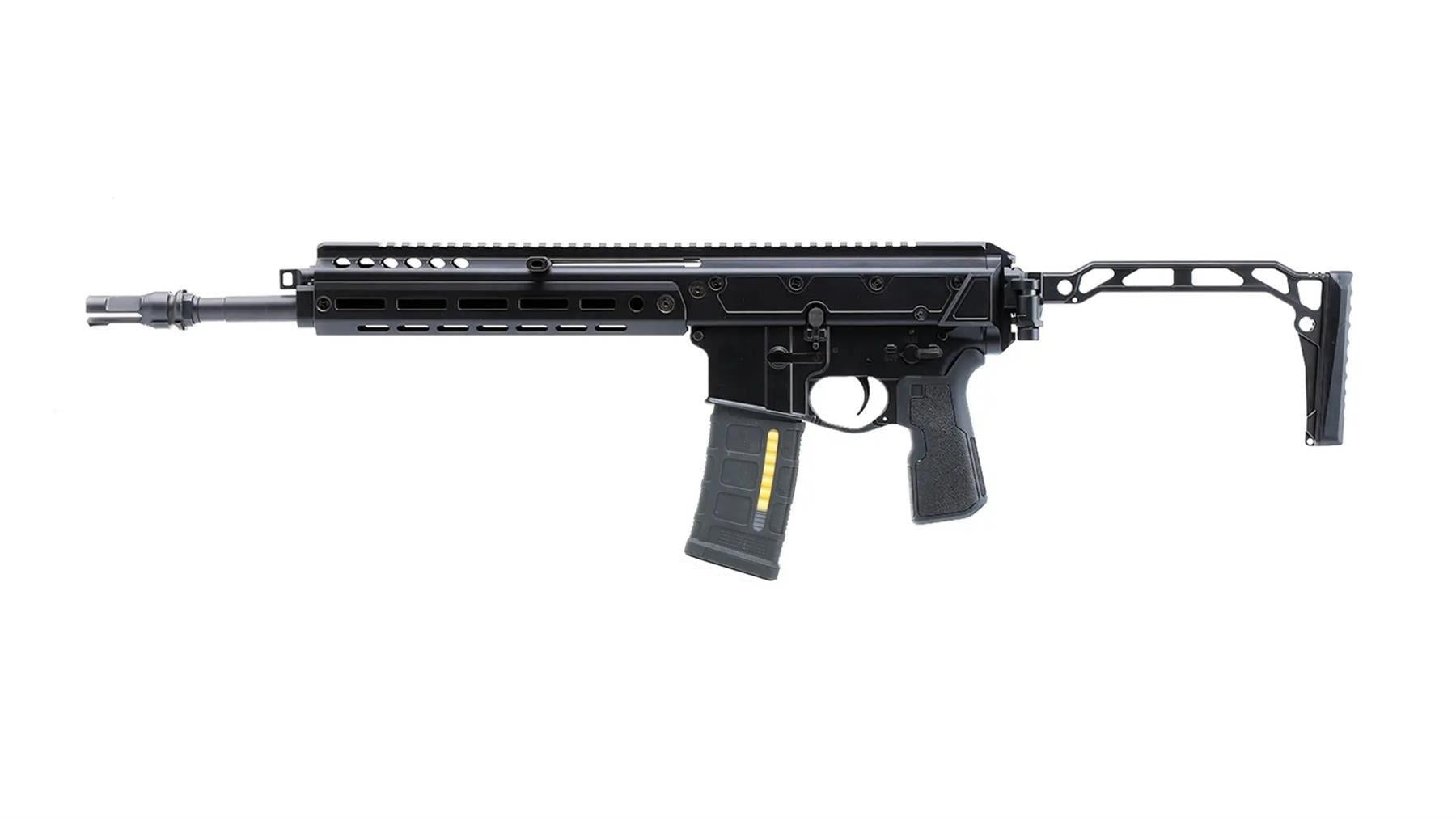 Double Eagle 13.7 DWS LUPUS Folding GBBR Black