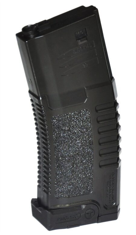 Ares Amoeba M4 140 Round Mid-Cap Magazine (Plastic - Black) (AM4-140S-10-BK)