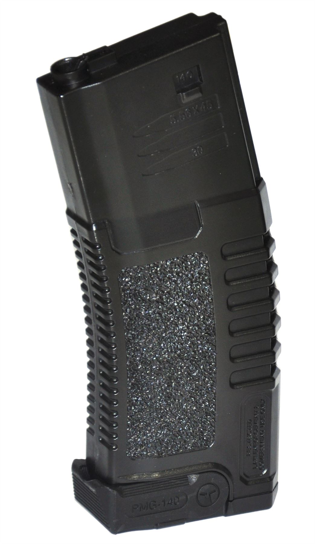 Ares Amoeba M4 140 Round Mid-Cap Magazine (Plastic - Black) (AM4-140S-10-BK)