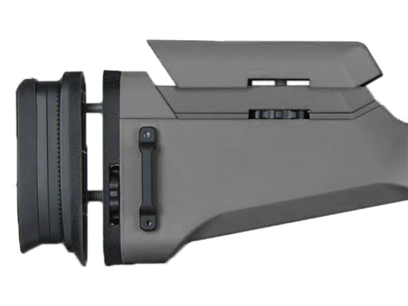 Ares Amoeba Striker Sniper Rifle Tac. Adv. Butt Pad plus Cheek Pad (Black - AS-PAD001-BK)