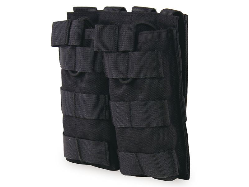 Big Foot Tactical Double Magazine Pouch for M4/AK/AUG (Black)
