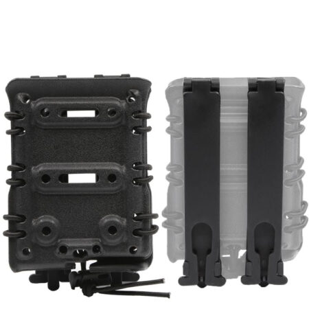 Big Foot 7.62 Magazine Pouch (Polymer - Adjustable Elasticated Retention - Black)