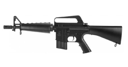 Double Eagle M16 CAR-15 M308 Spring-Powered Airsoft Rifle (Black - M308)