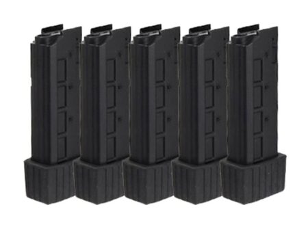 Ares APC-9 AEG SMG Magazine (5pcs Box Set - Short - 65 Rounds - Black - MAG-B-A9-S)
