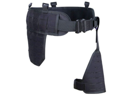 Big Foot Tactical Belt with Drop Leg Panel (Quick Release - Black)