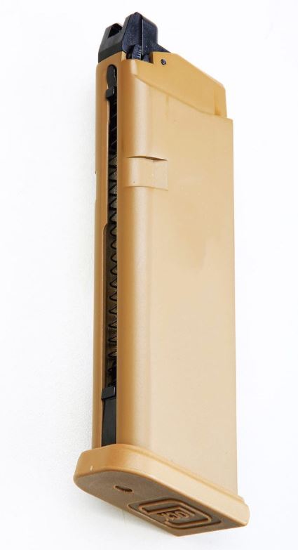 Umarex Glock G19X MOS 18-Round Green Gas Magazine by SRC (Coyote Tan)
