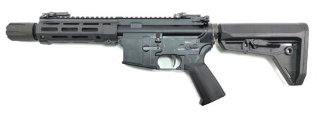 Rare Arms AR-15 7.5" Compact SBR Gas Blowback Rifle - Blast Shield - Black (S-AR-003A)