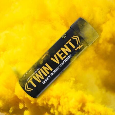 Enola Gaye Twin Vent Burst Smoke Grenade Yellow BWP02Y