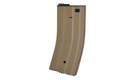 Saigo Defense M4 330-Round Metal Hi-Cap AEG Magazine (Tan)