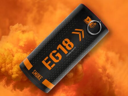 Enola Gaye EG18 Wire Pull Smoke Grenade Orange
