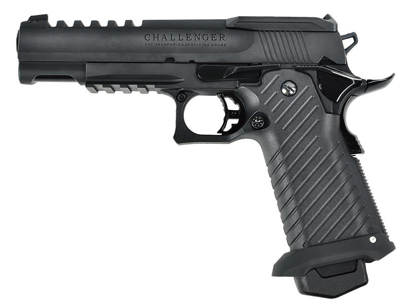 ICS Hi-Capa Challenger Gas Blowback Pistol (Black - BLE-007-SB)