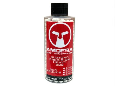 Ares Amoeba Diamond Precision 0.45g Biodegradable BBs 500 Round Bottle