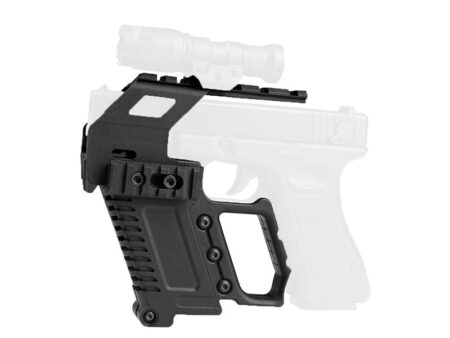 Big Foot Pistol Carbine Kit with Rail Base Loading for 17/18/19 Series (Black)