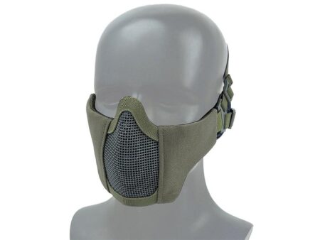 Big Foot Steel Half Face Mesh Mask (Kids/Mini Version - Ranger)