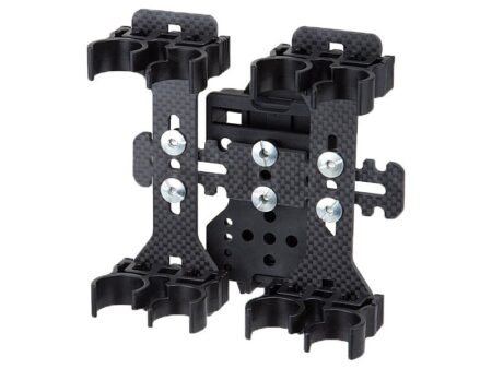 APS 8 Round Quad-Load Shotgun Shell Plate Holder with Belt Loop (Black/Carbone Fire - Caddy)