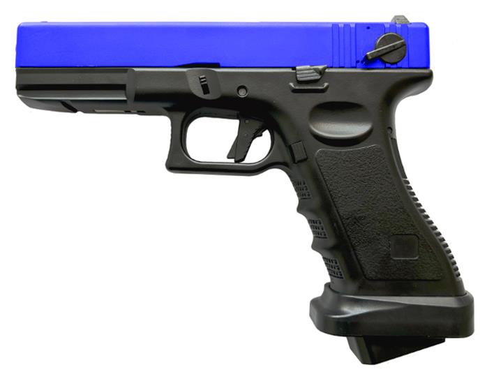 Huntsman Tactical H17 Custom GBB Pistol Blue Case