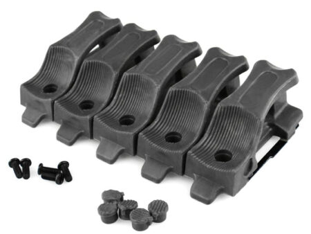 Big Foot M4 Magazine Mono Rest Grip (Black - Pack of 5)