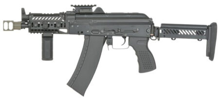 Cyma Platinum AKS74U Tactical AEG Rifle with Eshooter ETU GEN-2 (Black - CM113A)