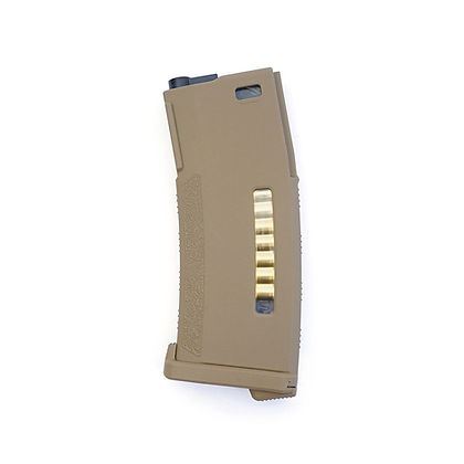 PTS Enhanced Polymer Magazine EPM for M4 AEG (150 Rounds - Dark Earth)