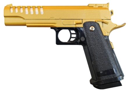 Vigor 5.1 Ported Full Metal Spring Pistol Gold V17