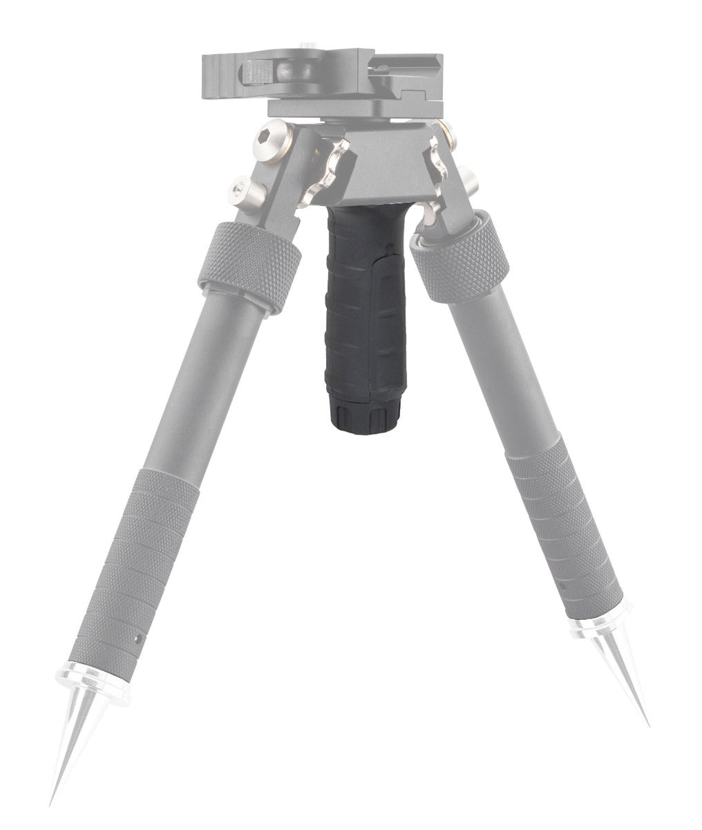 BO Manufacture Metal Bipod - Grip (Pack of 2 - Black)