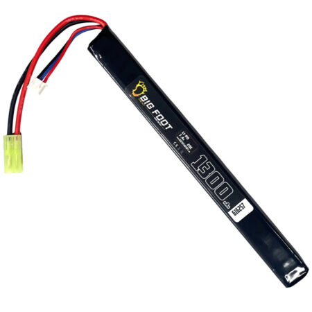 Big Foot Heat 7.4V 1300mAh 20C Slim Li-Po Stick Battery (Mini-Tamiya)