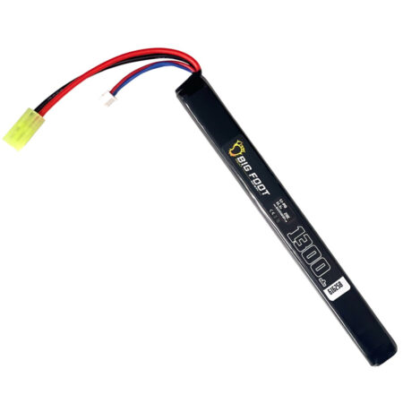 Big Foot Heat 11.1V 1300mAh 20C Slim Li-Po Stick Battery (Mini-Tamiya)
