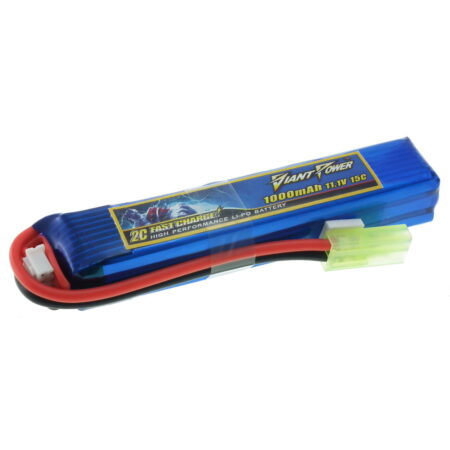 ACM 11.1V 1000mAh 15C+ Continuous Discharge Lipo Battery - Deans Connecter