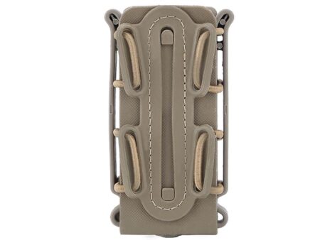 Big Foot Pistol Fast Magazine Pouch (Polymer - Adjustable Elasticated Retention - Tan)