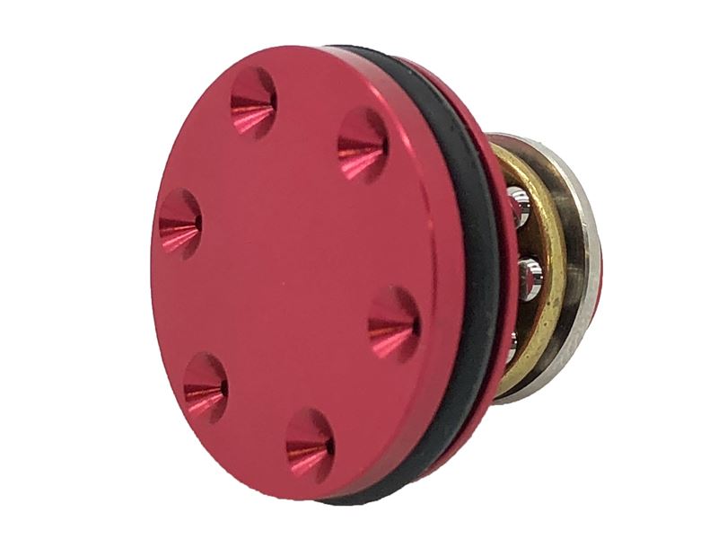 T&D Piston Head With Bearing (6 Holes - Aluminium)