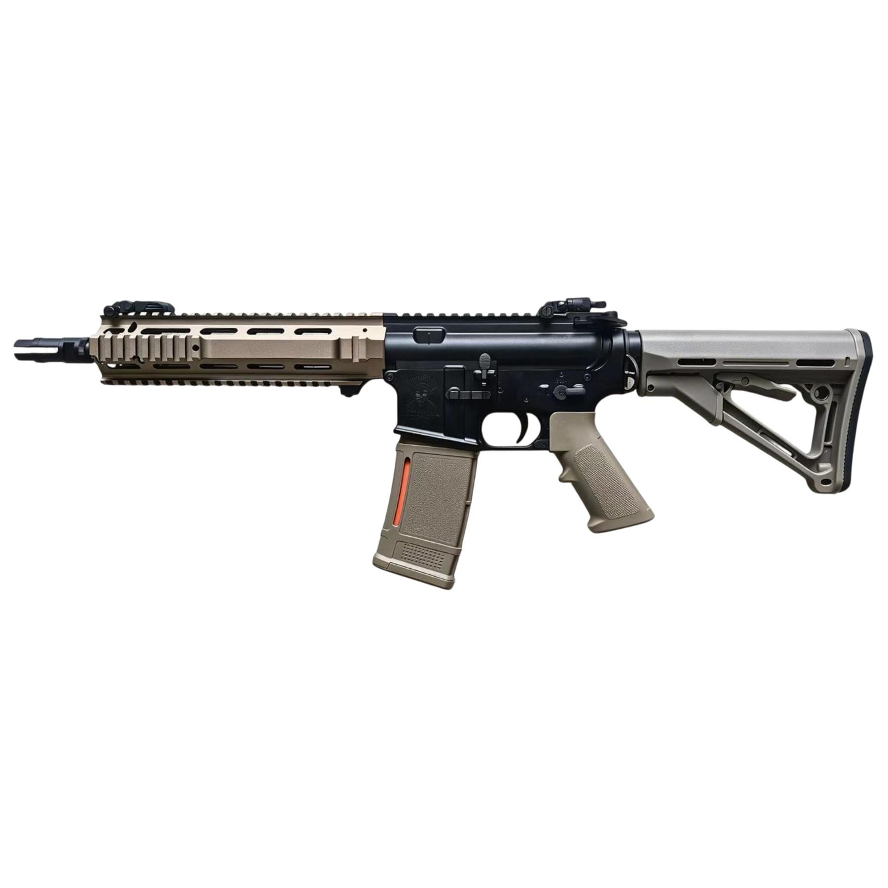 Well M4 L119A2 Gas Blowback Rifle (MWS Compatible - Full Metal - Tan - WG16-M-TN)