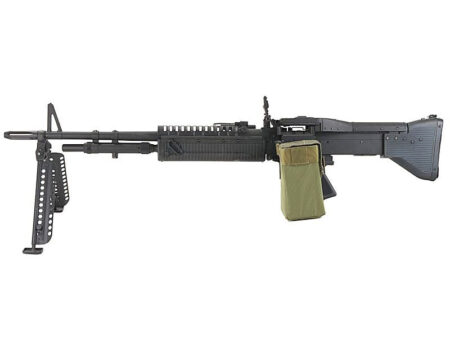 A&K M60 Full Metal Airsoft Support Rifle with Box Magazine AK-M60