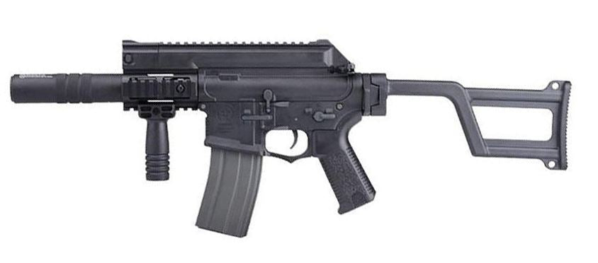 Ares Amoeba Tactical M4 With Silencer (ARES-AM-005-BK - Black) - HPA Engine Pre-Installed