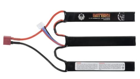 Duel Code 11.1v 1100mAh 25c T-Dean LiPo Airsoft Battery