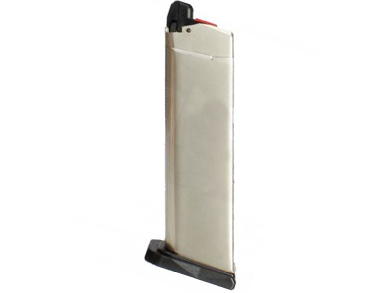 Armorer Works Custom Hex-Cut Gas Magazine (AW-VXMG02 - 25 Rounds -Silver)