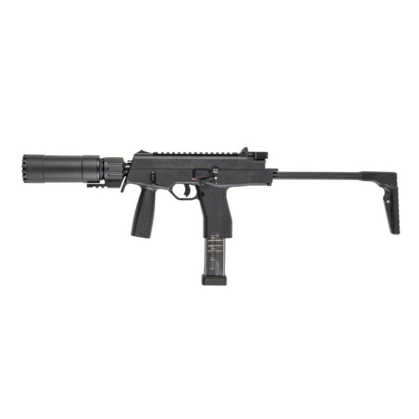 Maruyama MP-IX / MP9 DX Gas Blowback SMG with Silencer